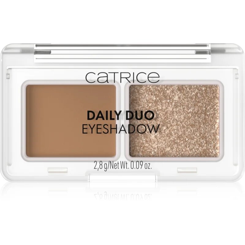 Catrice Daily Duo Eyeshadow дуо сенки за очи цвят 010 Everyday Nude 2.8 гр.