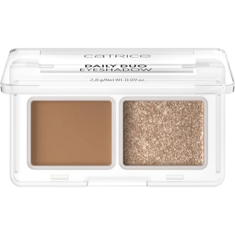 Catrice Daily Duo Eyeshadow дуо сенки за очи цвят 010 Everyday Nude 2.8 гр.