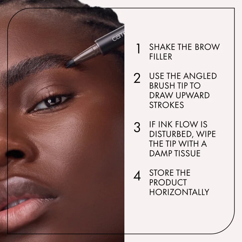 Catrice Feather Brow Filler водоустойчив молив за вежди цвят 020 Medium Brown 0.5 мл.
