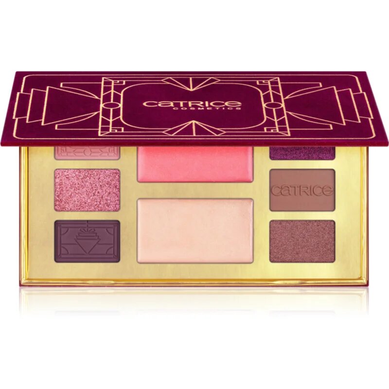 Catrice FESTIVE TREASURES мултифункционална палитра цвят C01 All I Want Is Velvet 12.7 гр.