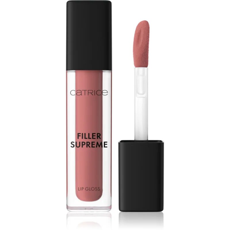 Catrice Filler Supreme Lip Gloss блясък за устни за по-голям обем цвят 050 Nude Not Rude 3.2 мл.