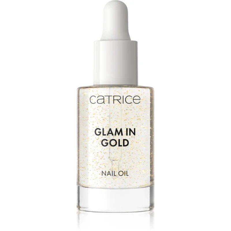 Catrice Glam In Gold Nail Oil подхранващо масло за нокти 8 мл.