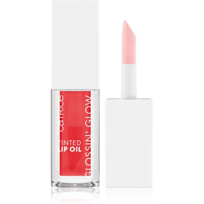 Catrice Glossing Glow тониращо олио за устни цвят 020 - Drama Mama 4 мл.