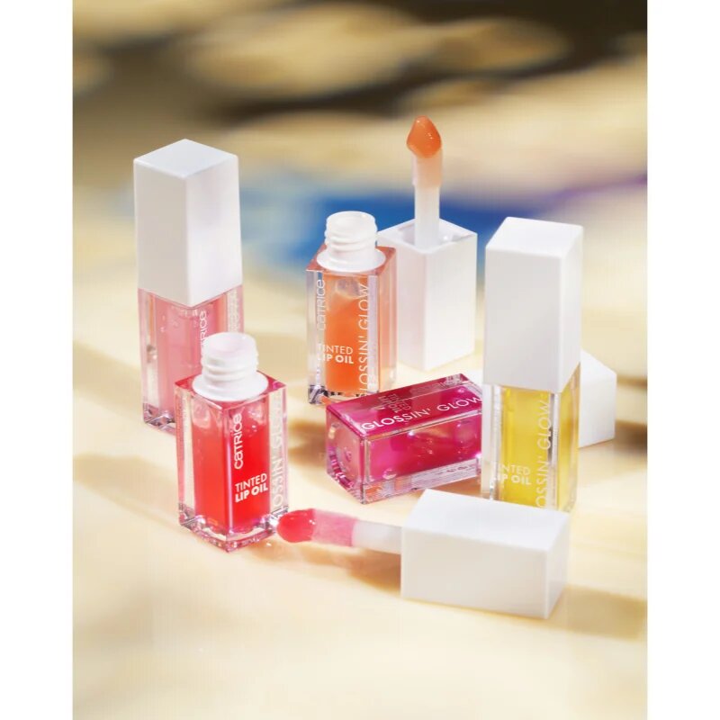 Catrice Glossing Glow тониращо олио за устни цвят 020 - Drama Mama 4 мл.