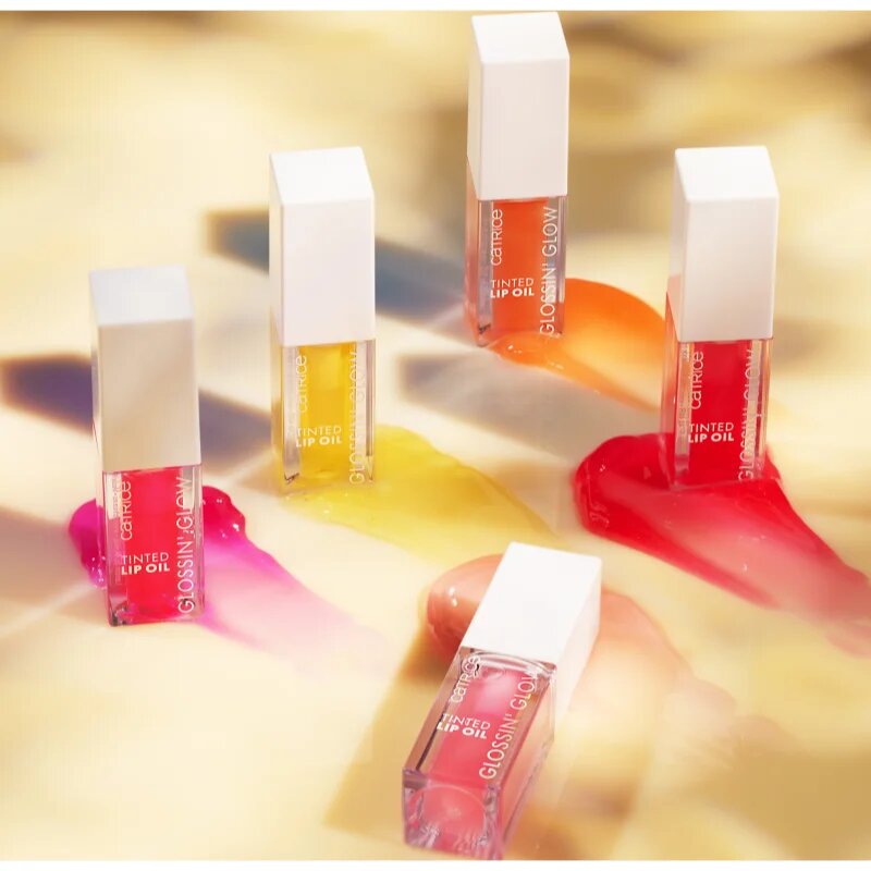 Catrice Glossing Glow тониращо олио за устни цвят 030 - Glow For The Show 4 мл.