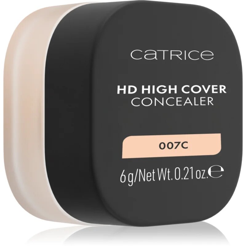 Catrice HD High Cover кремообразен покривен коректор с матиращ ефект цвят 007C 6 гр.