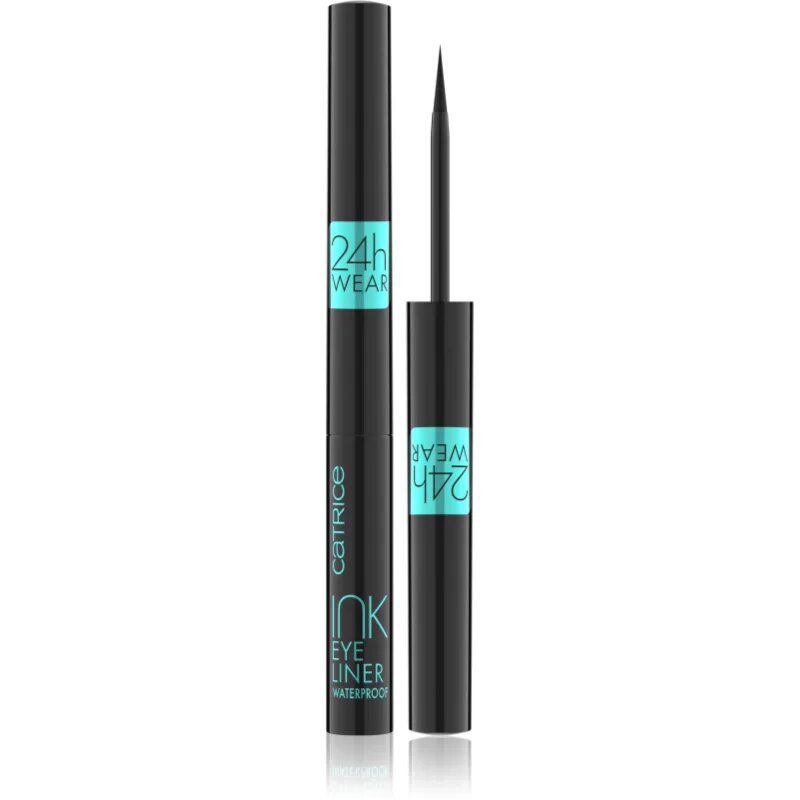 Catrice Ink Eyeliner течни очни линии водоустойчиви цвят 010 Stay in Black 17 мл.