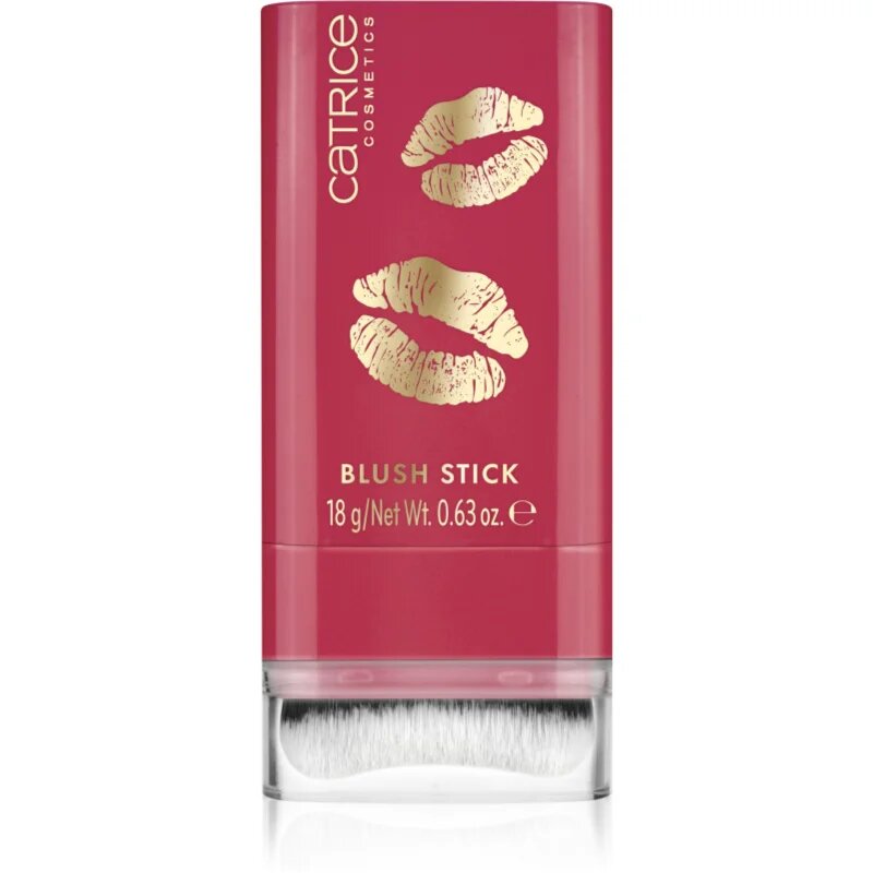 Catrice KISS & GLOW кремообразен руж в стик цвят C02 Amor's Fave 18 гр.