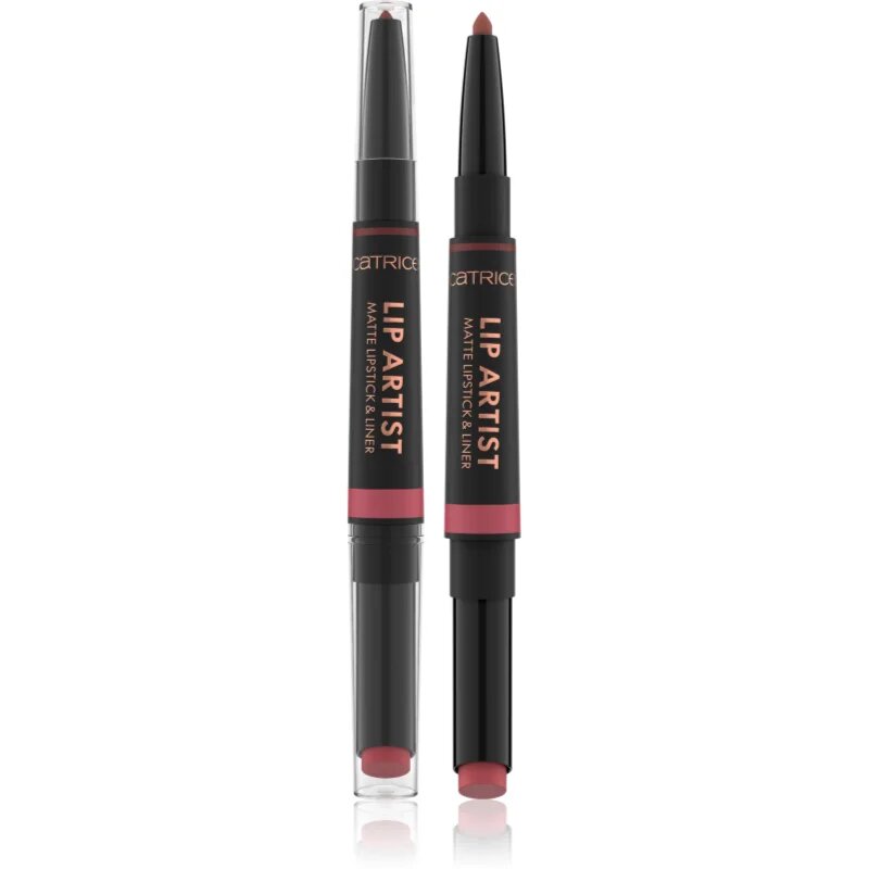 Catrice Lip Artist Matte Lipstick & Liner червило + молив за устни с матиращ ефект цвят 020 Never Apart 1.74 гр.