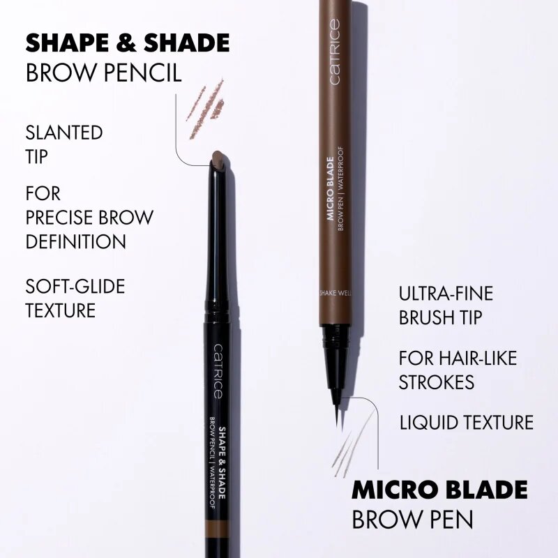 Catrice Micro Blade Brow Pen Waterproof маркер за вежди водоустойчив цвят 010 Soft Blonde 0.64 гр.