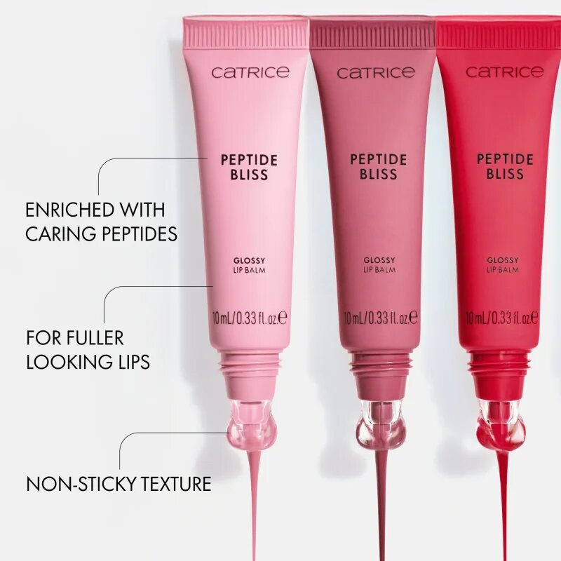 Catrice Peptide Bliss Glossy Lip Balm блестящ балсам за устни с пептиди цвят 040 Toffee Touched 10 мл.