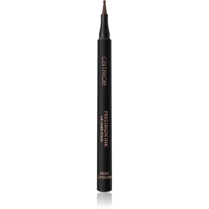 Catrice Precision Ink Lip Liner Stain контуриращ маркер за устни за дълготраен ефект цвят 100 Hard To Get 1 мл.