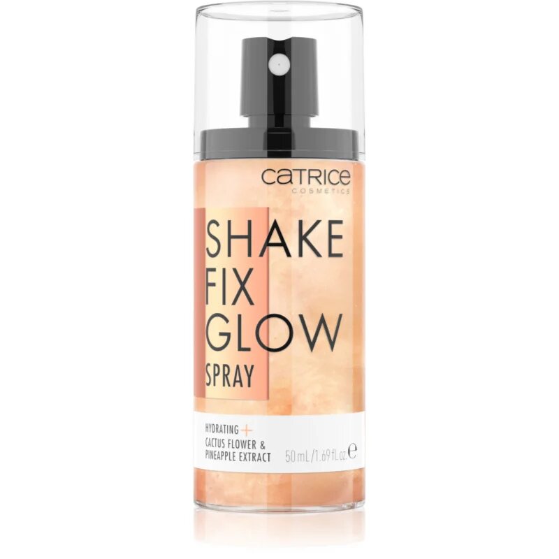 Catrice Shake Fix Glow озаряващ фиксиращ спрей 50 мл.