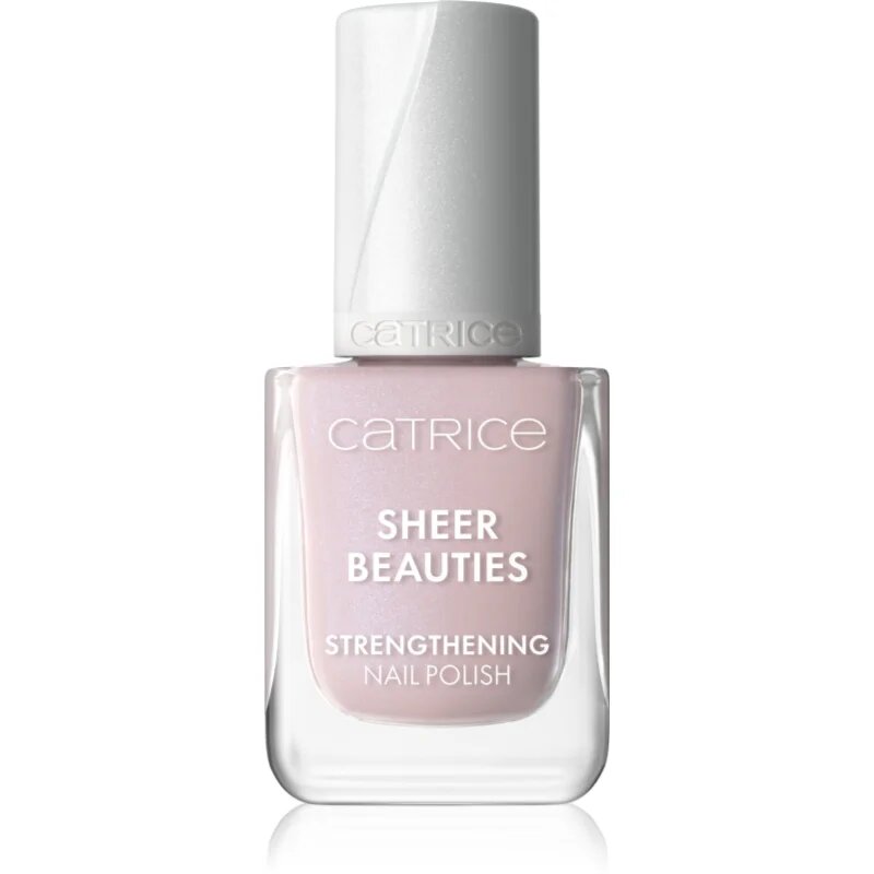 Catrice Sheer Beauties Strengthening Nail Polish подсилващ лак за нокти цвят 030 Barely Blushed 10.5 мл.
