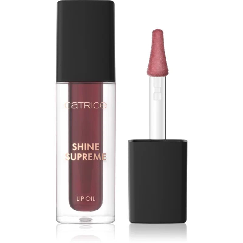 Catrice Shine Supreme масло от нар с подхранващ ефект цвят 040 Cherry Lush 4 мл.