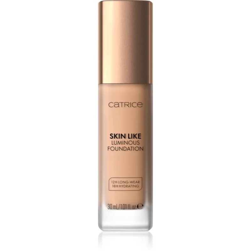 Catrice Skin Like Luminous Foundation течен озаряващ фон дьо тен с хидратиращ ефект цвят 030N 30 мл.