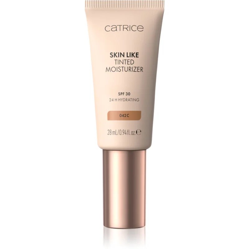 Catrice Skin Like Tinted Moisturizer хидратиращ тониращ крем SPF 30 цвят 042C 28 мл.