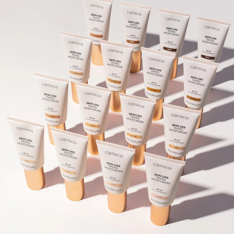 Catrice Skin Like Tinted Moisturizer хидратиращ тониращ крем SPF 30 цвят 042C 28 мл.