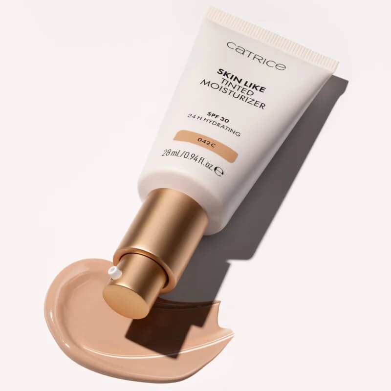 Catrice Skin Like Tinted Moisturizer хидратиращ тониращ крем SPF 30 цвят 042C 28 мл.