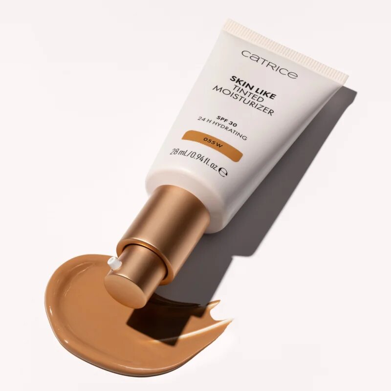 Catrice Skin Like Tinted Moisturizer хидратиращ тониращ крем SPF 30 цвят 055W 28 мл.