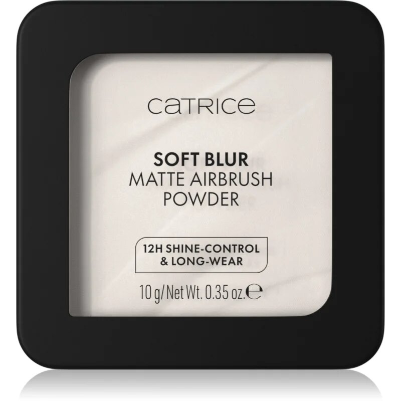 Catrice Soft Blur Matte Airbrush Powder матираща фиксираща пудра цвят 001N 10 гр.