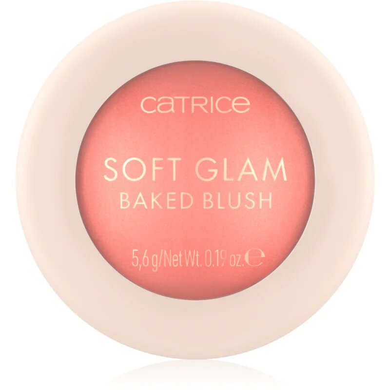 Catrice Soft Glam освежаващ руж цвят 030 Cheeky Coral 5.6 гр.