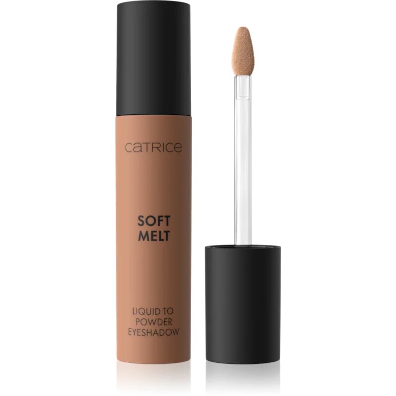 Catrice Soft Melt Liquid To Powder течни очни сенки с матиращ ефект цвят 040 Toasted Mocha 3.4 мл.