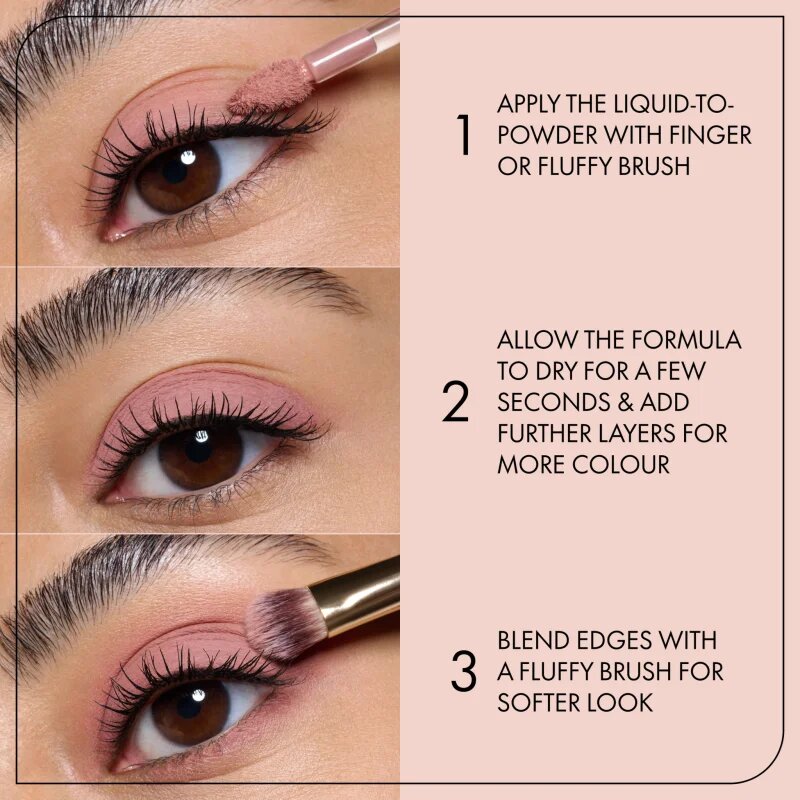 Catrice Soft Melt Liquid To Powder течни очни сенки с матиращ ефект цвят 040 Toasted Mocha 3.4 мл.