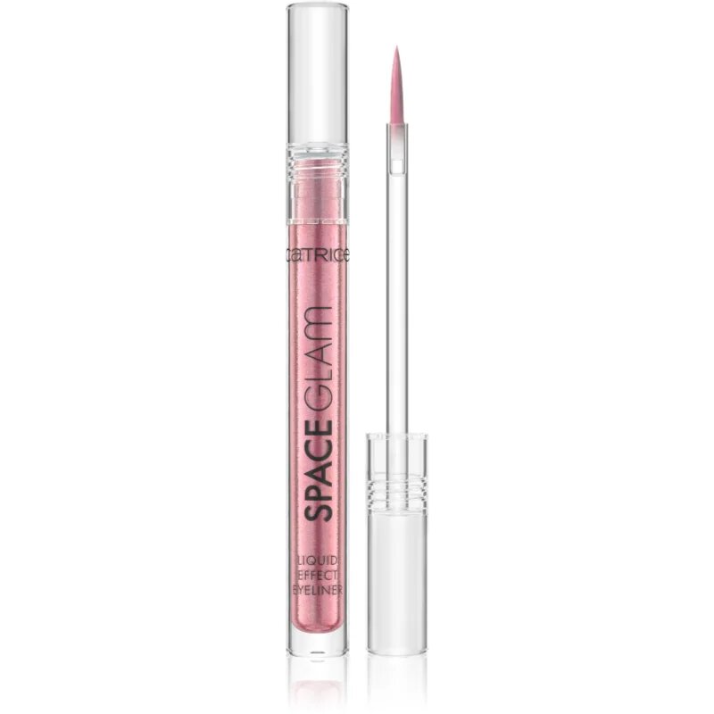 Catrice Space Glam течни очни линии с блясък цвят 040 Pink Stardust 1.4 мл.