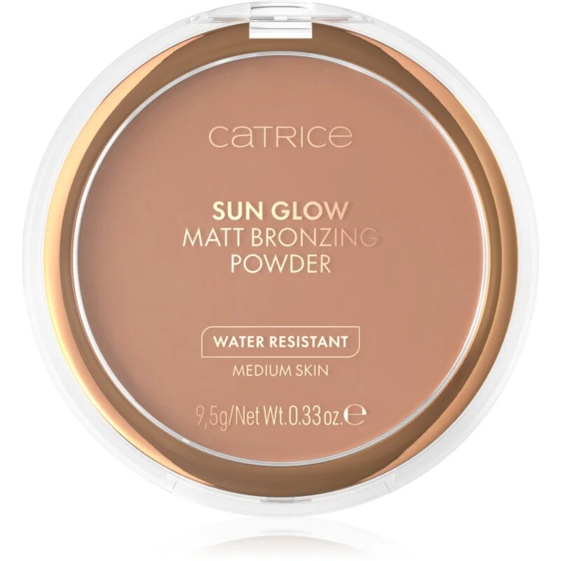 Catrice Sun Glow бронзираща пудра цвят 030 Medium Bronze 9.5 гр.
