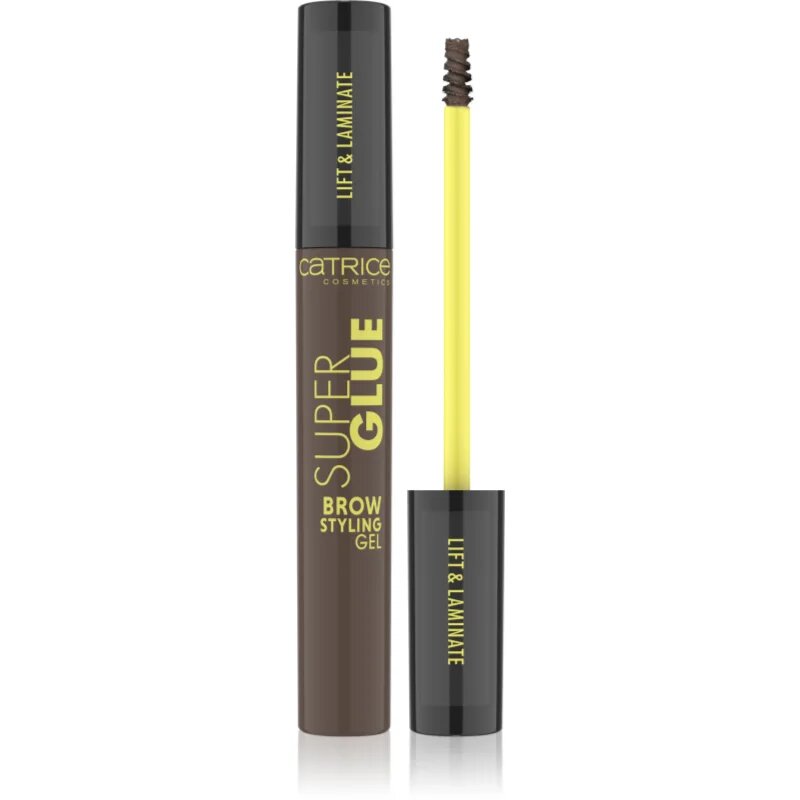 Catrice Super Glue гел за вежди цвят 030 Deep Brown 4 мл.