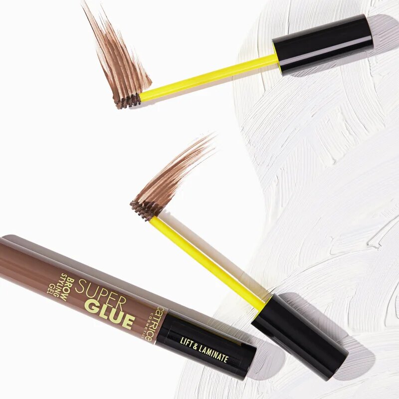 Catrice Super Glue гел за вежди цвят 030 Deep Brown 4 мл.