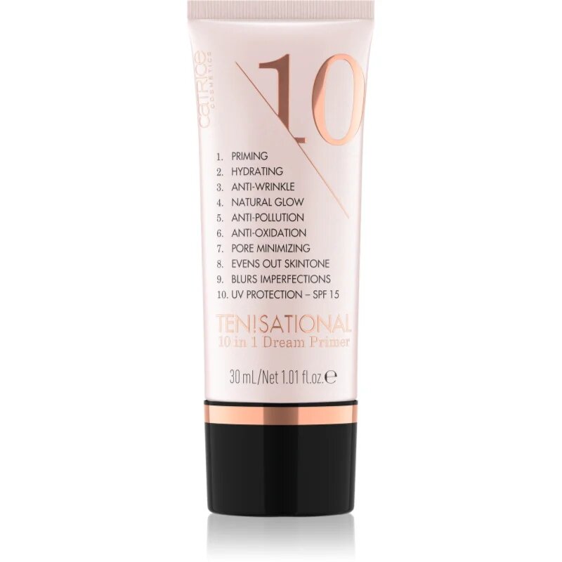 Catrice Ten!sational основа под фон дьо тен SPF 15 цвят TEN!SATIONAL 10 IN 1 DREAM PRIMER 30 мл.