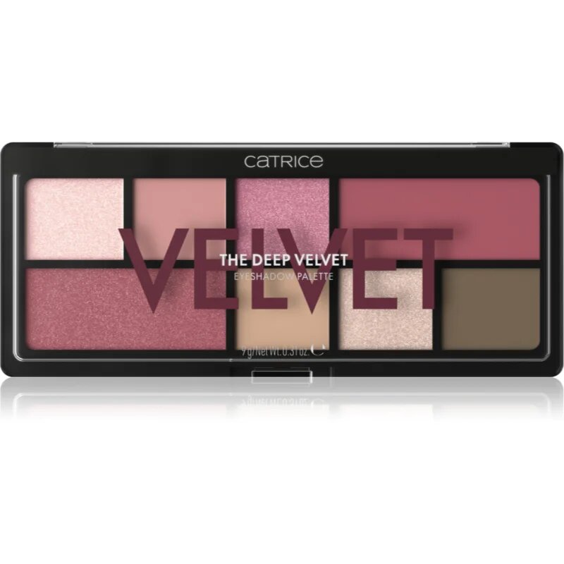 Catrice The Deep Velvet палитра от сенки за очи 9 гр.