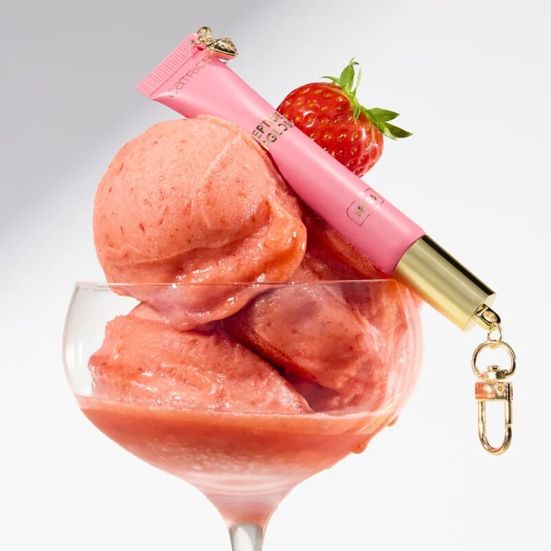 Catrice The Summer Edit Peptide Lipgloss блясък за устни с пептиди SPF 25 C01 Strawberry Sorbet 11.5 мл.