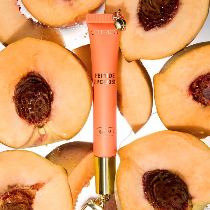 Catrice The Summer Edit Peptide Lipgloss блясък за устни с пептиди SPF 25 C03 Peach Iced Tea 11.5 мл.