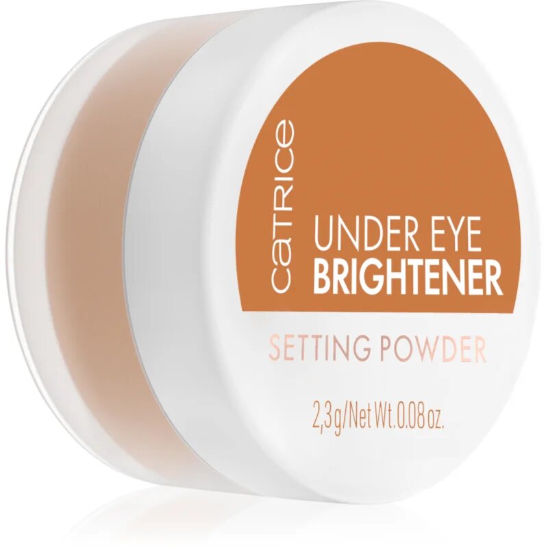 Catrice Under Eye Brightener фиксираща пудра с хидратиращ ефект цвят 030 Golden Toffee 2.3 гр.
