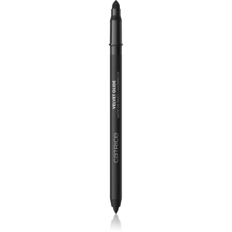 Catrice Velvet Glide водоустойчив молив за очи с матиращ ефект цвят 010 Black Stone 1.4 гр.