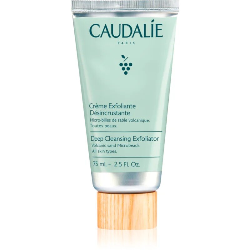 Caudalie Cleaners & Toners Deep Cleansing Exfoliator пилинг за лице за дълбоко почистване 75 мл.
