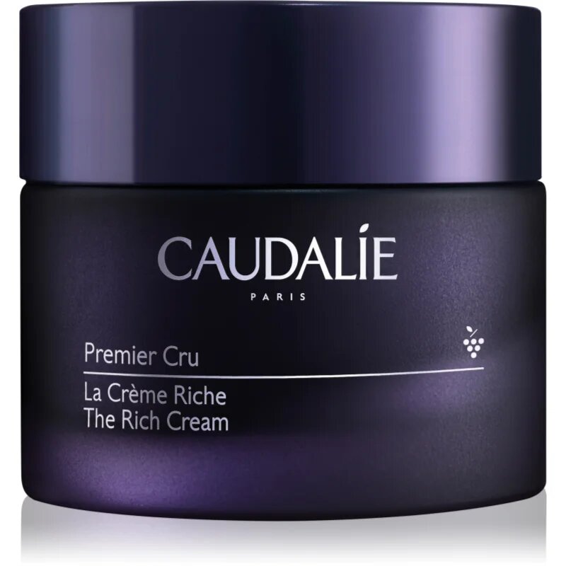 Caudalie Premier Cru La Creme Riche богат хидратиращ крем против стареене на кожата 50 мл.