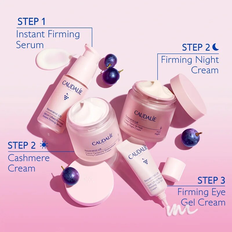 Caudalie Resveratrol-Lift интензивен крем за околоочния контур със стягащ ефект 15 мл.