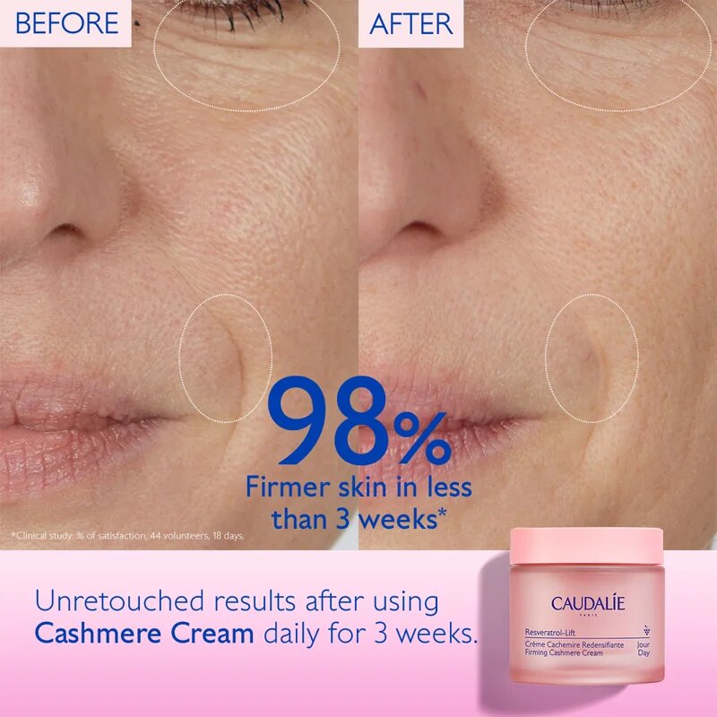 Caudalie Resveratrol-Lift лек лифтинг крем за стягане на кожата 50 мл.