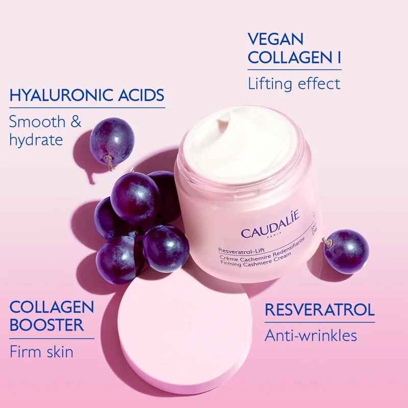 Caudalie Resveratrol-Lift лек лифтинг крем за стягане на кожата 50 мл.