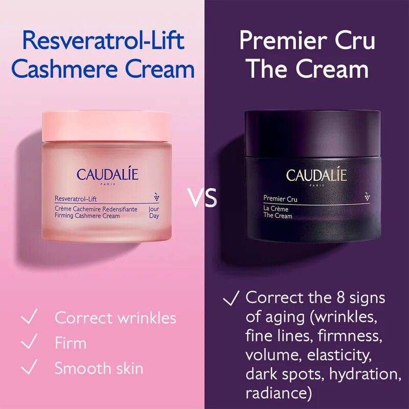 Caudalie Resveratrol-Lift лек лифтинг крем за стягане на кожата 50 мл.