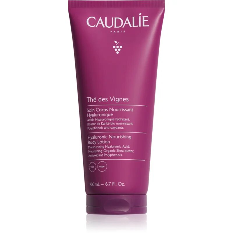 Caudalie Thé Des Vignes Hyaluronic Nourishing Body Lotion подхранващ лосион за тяло с хиалуронова киселина 200 мл.