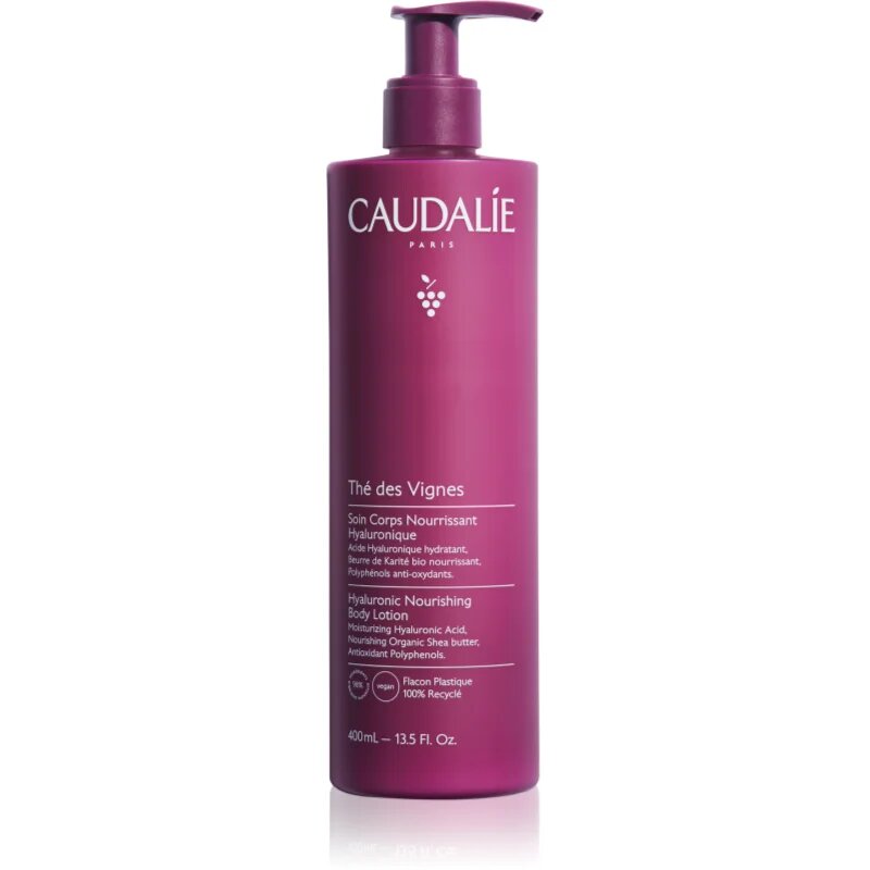 Caudalie Thé Des Vignes Hyaluronic Nourishing Body Lotion подхранващ лосион за тяло с хиалуронова киселина 400 мл.