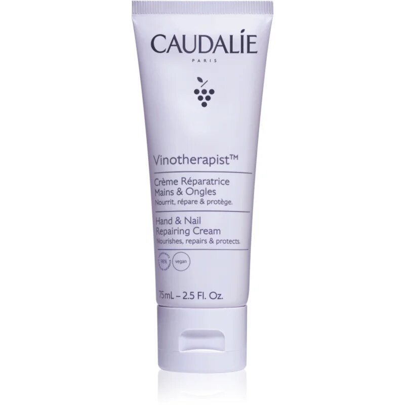Caudalie Vinotherapist Hand & Nail Cream хидратиращ крем за ръце и нокти 75 мл.