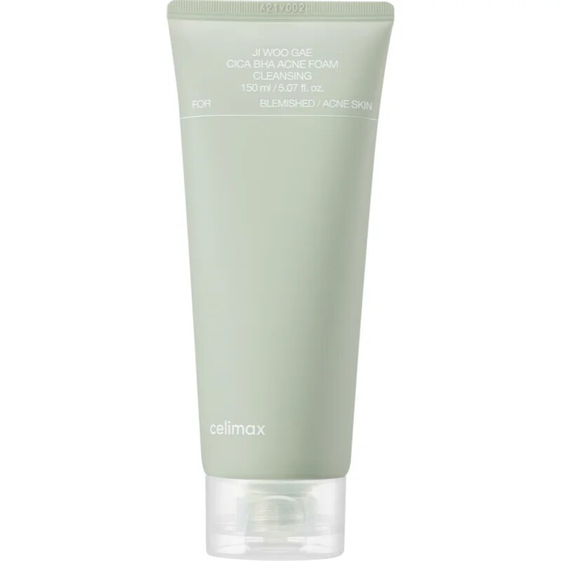 celimax Ji Woo Gae Cica BHA Acne Foam Cleansing дълбокопочистваща пяна за проблемна кожа акне 150 мл.