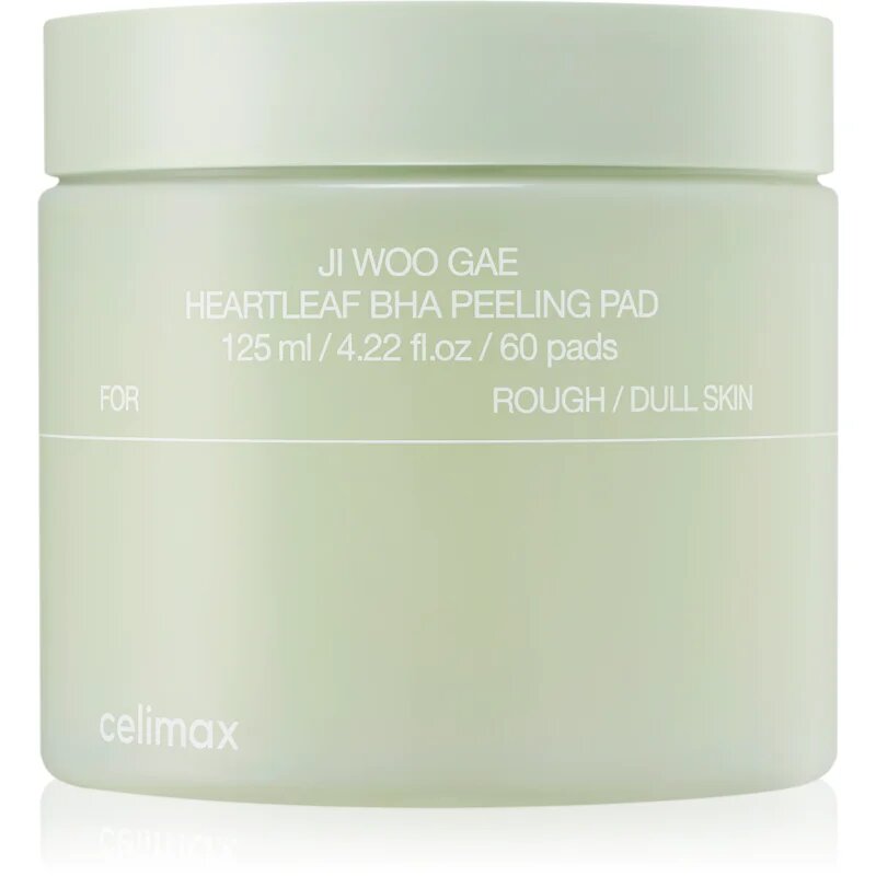 celimax Ji Woo Gae One Step Mild Cleansing Pad възглавнички за сваляне на грим с подхранващ ефект 60 бр.