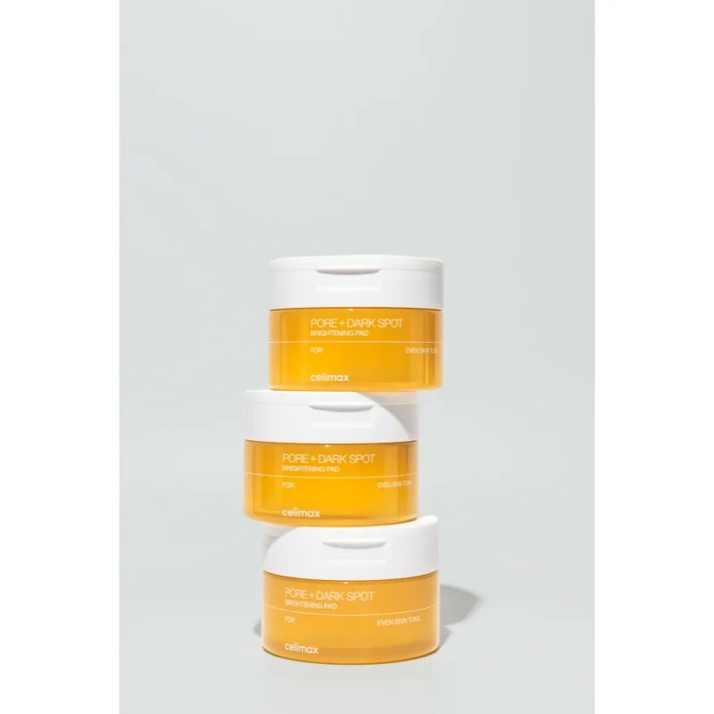 celimax Pore+Dark Spot Brightening Pad тонизиращи възглавнички за освежаване и хидратация 40 бр.